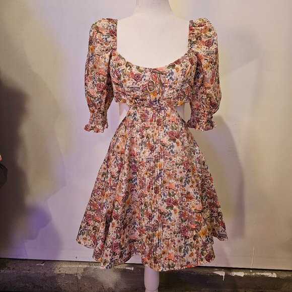 for love and lemons arya mini dress NWT REVOLVE Arya Mini Dress in White For Love & Lemons HOT ITEMSOLD OUT Whatnot: Shop, Sell, Connect